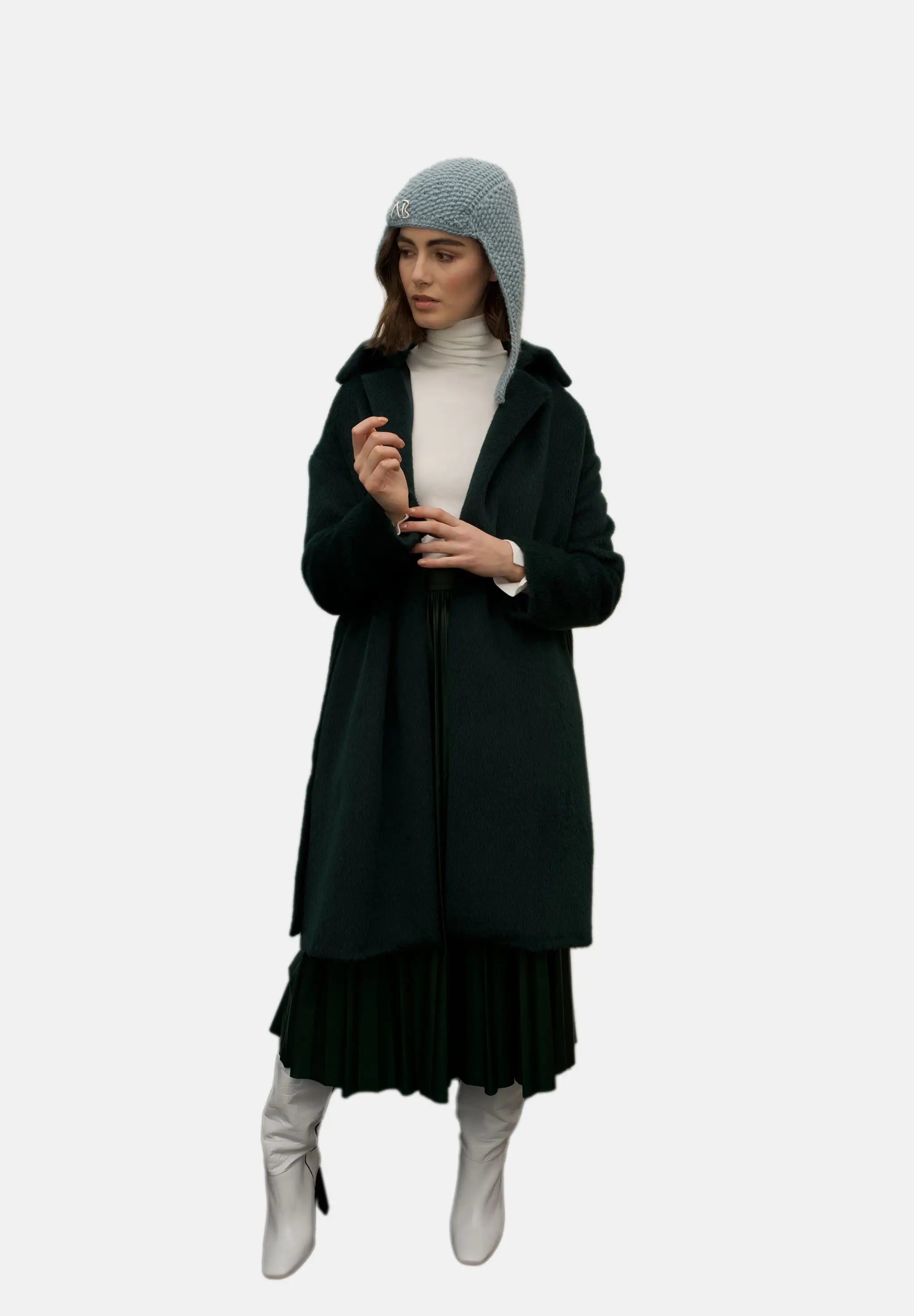 Coat "Malachite" - asetbogaty