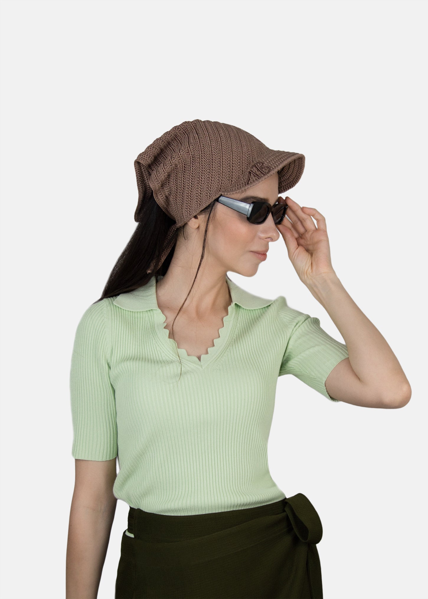 ASÉT BOGATY Kerchief Cap AB