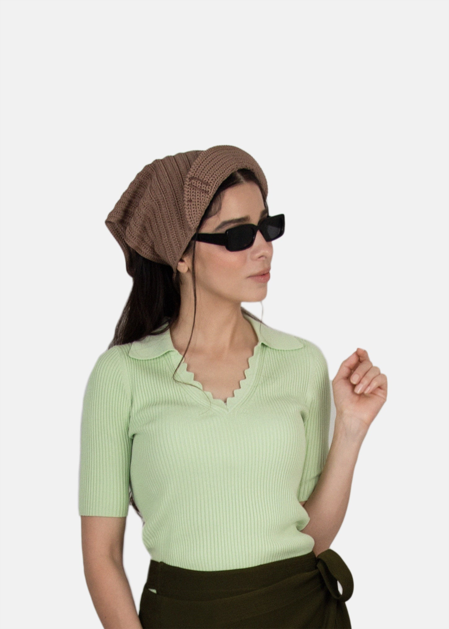 ASÉT BOGATY Kerchief Cap AB