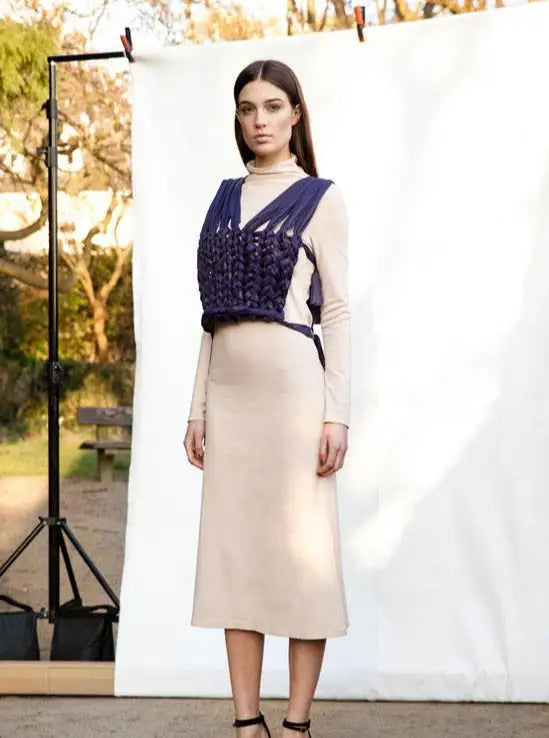 Braided vest - asetbogaty